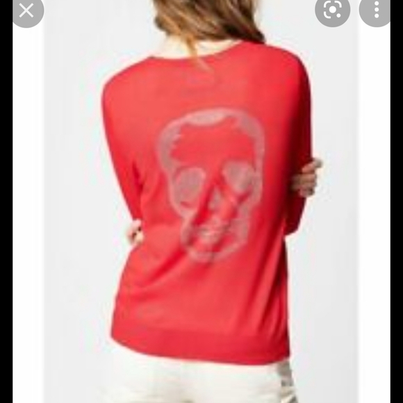 ZADIG & VOLTAIRE Red Skull sweater - Picture 4 of 14